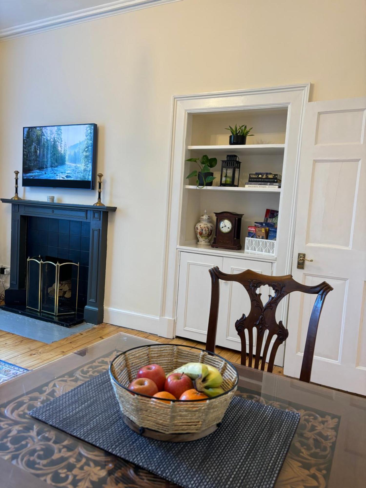 דירות אדינבורו Cosy Georgian Flat מראה חיצוני תמונה